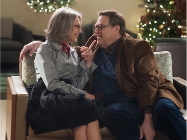 Diane Keaton stars as Charlotte and John Goodman stars as Sam in "Love the Coopers," released by CBS Films and Lionsgate.