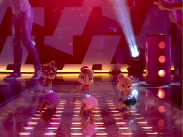 The Chipettes bring their musical magic to help the Chipmunks in "Alvin and the Chipmunks: The Road Chip."