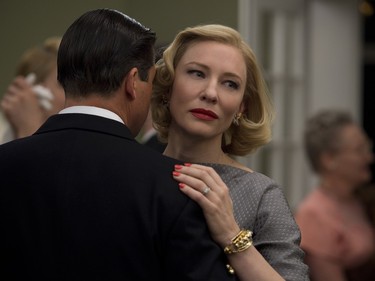 Kyle Chandler and Cate Blanchett star in "Carol."