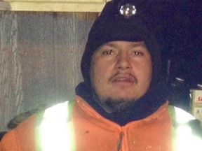 Billy Taylor, a 36-year-old from Lac La Ronge, was last seen by his wife and children on Dec. 17 around 7 p.m., leaving Fox Point on Lac La Ronge and travelling on his snowmobile to La Ronge. He was reported missing the next day.
