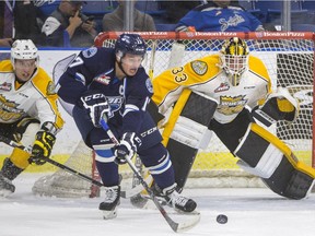 Saskatoon Blades' captain Nick Zajac is currently on a seven-game point scoring streak.