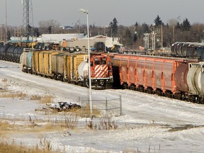 The Sutherland Canadian Pacific Railway Yards in Saskatoon.