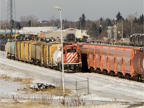 CP Rail's Sutherland rail yard in Saskatoon.