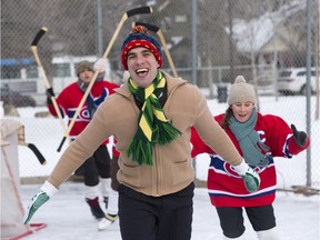 Winterlude is a three-day free festival with an on-rink production of The Hockey Sweater.