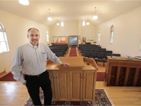 Chris Hammond at Open Door Baptist Church on Nov. 6, 2015 in Saskatoon.
