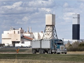 Agrium potash mine in Vanscoy Sask. (GREG PENDER/STAR PHOENIX)