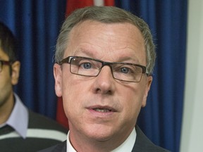 SASKATOON,SK--DECEMBER 21, 2015--Despite suggestions from other premiers that government-run liquor stores sell legal pot, Brad Wall says there are more pressing concerns than where weed is sold.