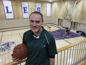 SSSAD high school sports consultant Brian Thorstad at City Park Collegiate.