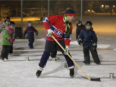 Sum Theatre performs The Hockey Sweater at Victoria School as part of the Winterlude festival, December 3, 2015. The event runs to December 5.