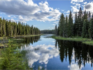 The winning photo of the Woods and Water category, this Waskesiu River, Prince Albert National Park picture was taken by Bob Ferguson of SAskatoon, SK. These pictures captured the Woods and Water category of the Tourism Saskatchewan photo contest.