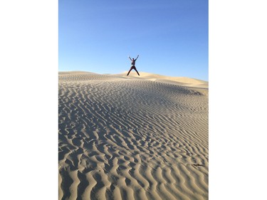 This Great Sandhills picture was taken by Ashley Lacoursiere of Nelson, BC. These pictures captured the Outdoor Fun category of the Tourism Saskatchewan photo contest.