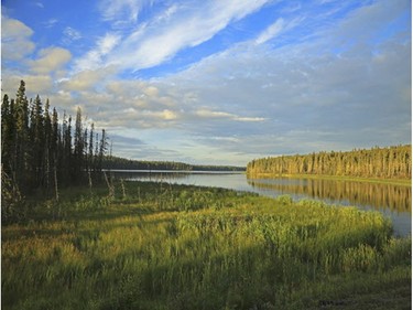 This McPhee Lake picture was taken by Bob Ferguson of Saskatoon, SK. These pictures captured the Woods and Water category of the Tourism Saskatchewan photo contest.
