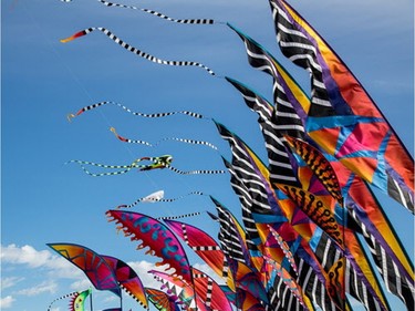 This SaskPower Windscape Kite Festival, Swift Current picture was taken by Colleen Edwards of Herbert, SK. These pictures captured the Events and Festivals category of the Tourism Saskatchewan photo contest.