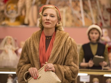 Cate Blanchett stars in "Carol."