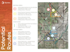 Three route options for the south portion of the West Connector Route can be seen in this slide that was presented at the open house on Wednesday.