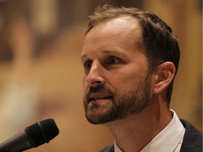 Dr. Ryan Meili can be seen in this Saskatoon StarPhoenix file photo. Meili is taking issue with policy changes made by the NDP, noting he as a member only found out about the changes in late December.