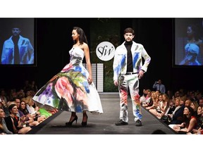 In its fifth year, Saskatchewan Fashion Week, which will run from May 12 to 14, 2016, will showcase fashion designers from Regina, Saskatoon, Punnichy and Toronto. These designs were showcased on the runway at last year's event.