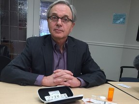 Addictions specialist Dr. Peter Butt hopes doctors will be able to prescribe naloxone to people close to the drug users who need it.