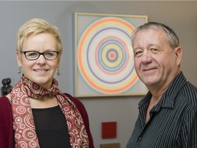 Saskatoon relationship therapists Barbara Morrison, left, and Ed Risling, are planning a documentary that will explore the changing face of modern love.