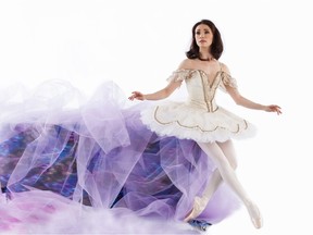 Dancer Saniya Abilmajineva in a still from Ballet Jorgen's Sleeping Beauty.