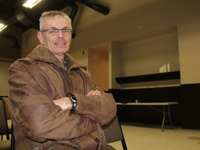Kevin Sutton, a Saskatoon resident, said he feels the changes to the Chief Whitecap Park master plan made by the City of Saskatoon and the MVA show they have been listening to residents and dog owners about their concerns. (Morgan Modjeki / Saskatoon StarPhoenix)