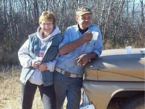 Lawrence, right, and Darlene Stachniak were killed when James Reynolds passed in foggy conditions on Highway 41 on March 8, 2013, and collided with them head-on. Reynolds faces sentencing for dangerous driving causing death.