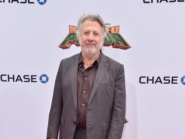 Actor Dustin Hoffman attends the premiere of DreamWorks Animation and Twentieth Century Fox's "Kung Fu Panda 3" at TCL Chinese Theatre on January 16, 2016 in Hollywood, California.