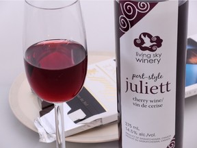 Living Sky Winery's Juliett port wine.