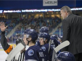 Saskatoon Blades head coach Bob Woods is happy with the play of his team on their western road trip.