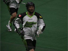 Saskatchewan Rush forward Mark Matthews has 11 points in two games.