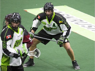 Saskatchewan Rush's Kyle Rubish.