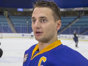 Former Saskatoon Blades’ captain Nick Zajac will be a Manitoba Bison in the fall.