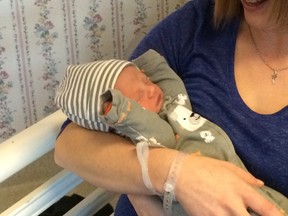 Saskatoon's New Year's Baby Jaxson John Diehl was born to Amanda and Shaun Diehl at Royal University Hospital at roughly 1:29 a.m. on Jan. 1, 2016 making him the city's first baby of 2016.