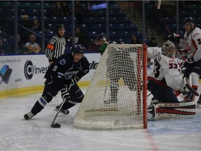 Cameron Hebig leads the Blades in scoring with 47 points.