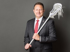 National Lacrosse League commissioner Nick Sakiewicz