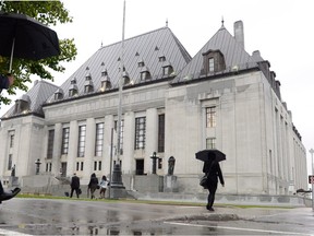 The Supreme Court of Canada building in Ottawa