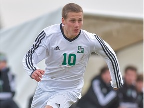 Brett Levis' soccer career is progressing nicely.