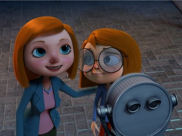 Vera, voiced by Heather Graham (L), and Olympia, voiced by Maya Kay, in "Norm of the North," an Entertainment One release.