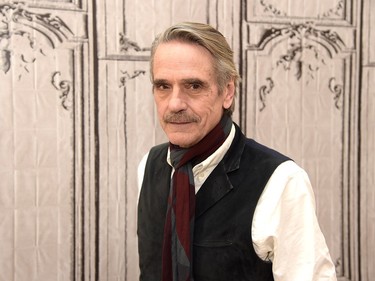 Jeremy Irons attends AOL Build Speaker Series - Jeremy Irons, "Race" at AOL Studios In New York on February 1, 2016 in New York City.