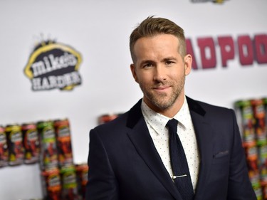 Actor Ryan Reynolds attends the "Deadpool" fan event at AMC Empire Theatre on February 8, 2016 in New York City.