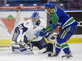 The Saskatoon Blades squared off against the Swift Current Broncos Wednesday night at SaskTel Centre.