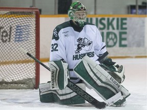Jordan Cooke and his U of S Huskies are in the thick of the Canada West playoff chase.