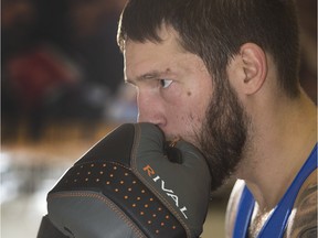 Saskatoon boxer Paul Bzdel has won the Interim Canadian Middle Weight title.