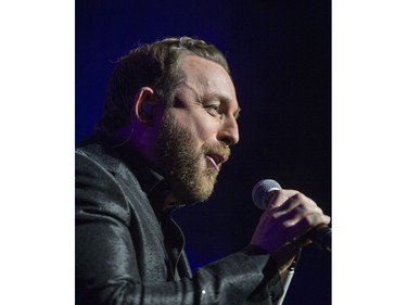 Johnny Reid performs at TCU Place for the first of three shows this week in Saskatoon, February 8, 2016.