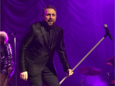 Johnny Reid performs at TCU Place for the first of three shows this week in Saskatoon, February 8, 2016.