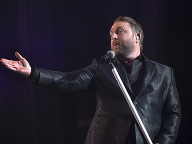 Johnny Reid performs at TCU Place for the first of three shows this week in Saskatoon, February 8, 2016.
