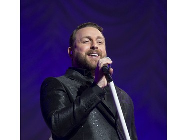 Johnny Reid performs at TCU Place for the first of three shows this week in Saskatoon, February 8, 2016.