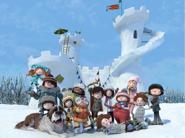 A scene from "Snowtime!," an Entertainment One release.