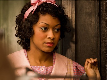 Shanice Banton as Ruth Solomon in "Race," a Focus Features release.