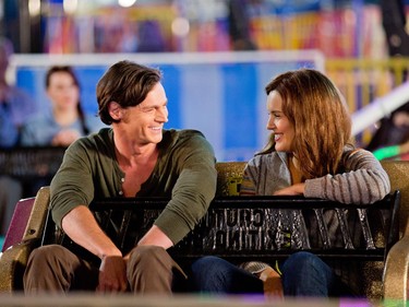 Ben Walker as Travis Shaw and Maggie Grace as Stephanie Shaw in "The Choice," an Entertainment One release.